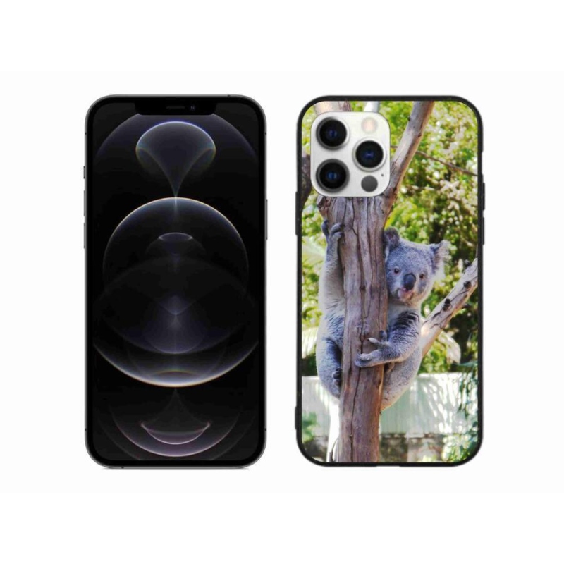 Gelový kryt mmCase na mobil iPhone 12 Pro Max - koala