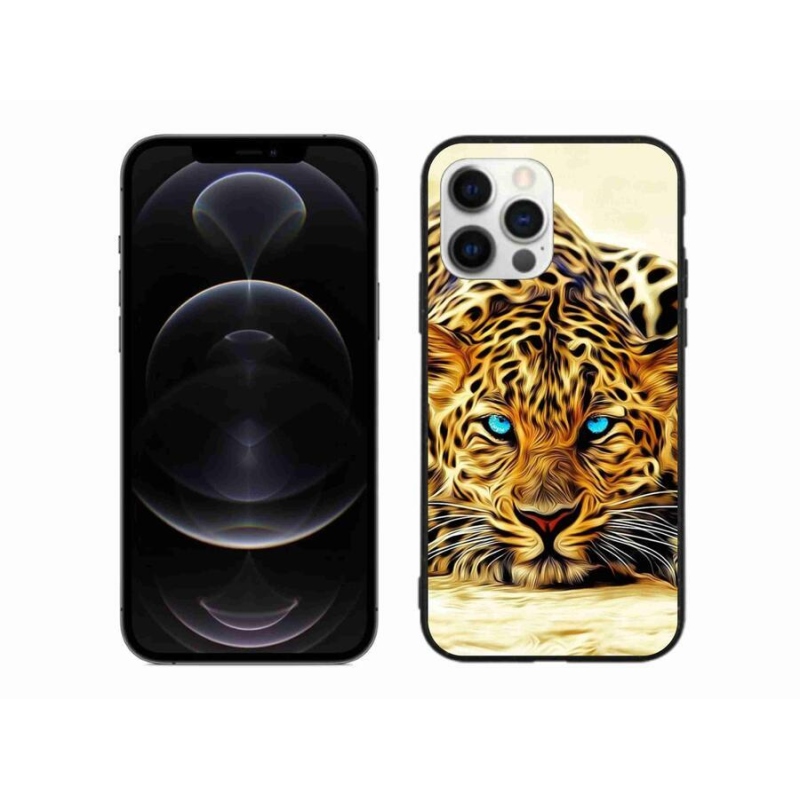 Gelový kryt mmCase na mobil iPhone 12 Pro Max - kreslený tygr