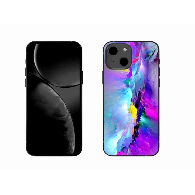 Gelový kryt mmCase na mobil iPhone 13 6.1 - abstrakt