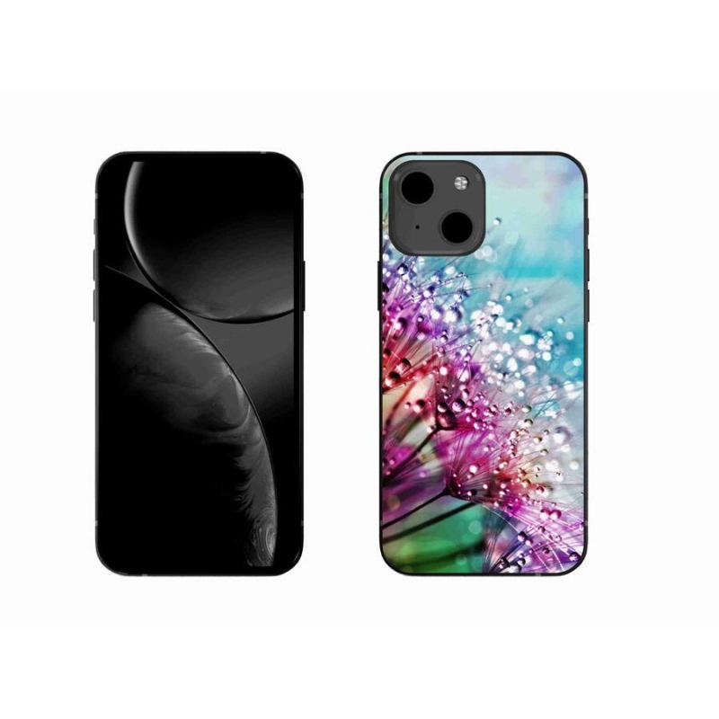 Gelový kryt mmCase na mobil iPhone 13 6.1 - barevné květy