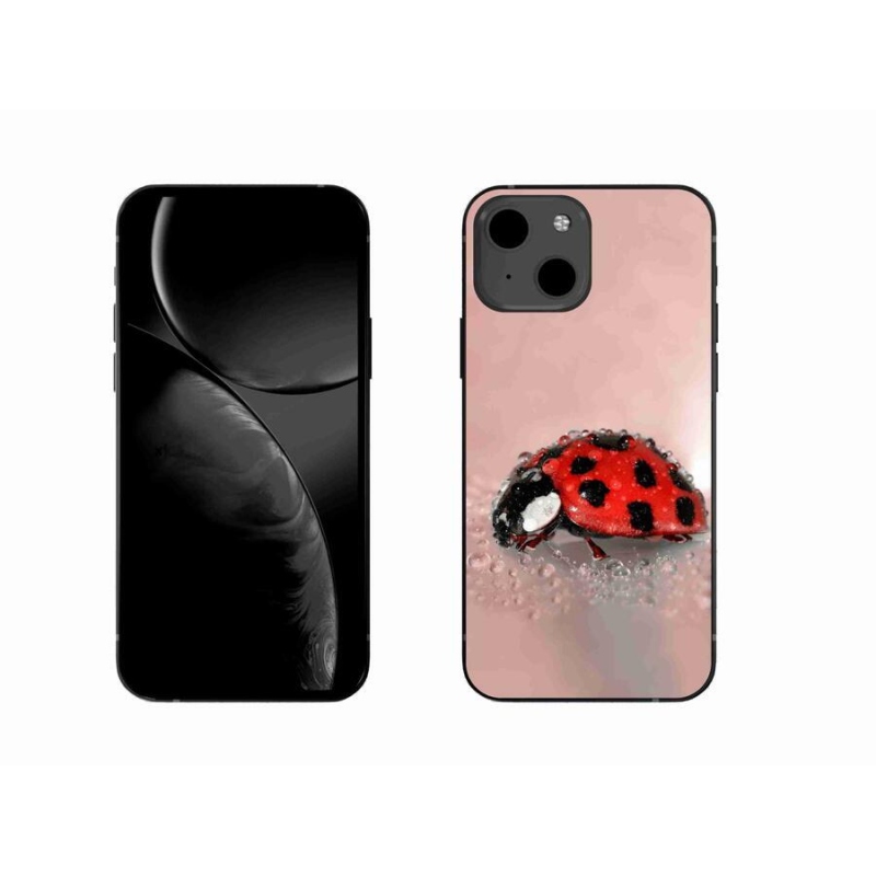 Gelový kryt mmCase na mobil iPhone 13 6.1 - beruška