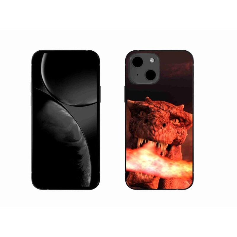 Gelový kryt mmCase na mobil iPhone 13 6.1 - drak