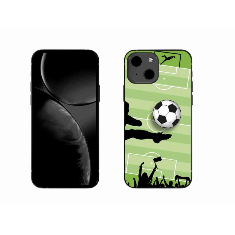 Gelový kryt mmCase na mobil iPhone 13 6.1 - fotbal 3