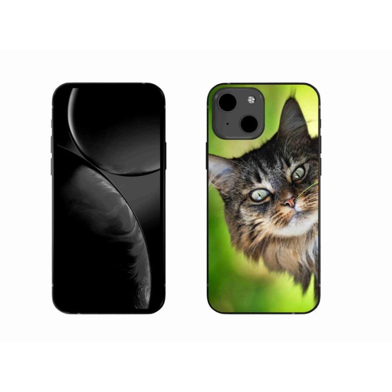 Gelový kryt mmCase na mobil iPhone 13 6.1 - kočka 3