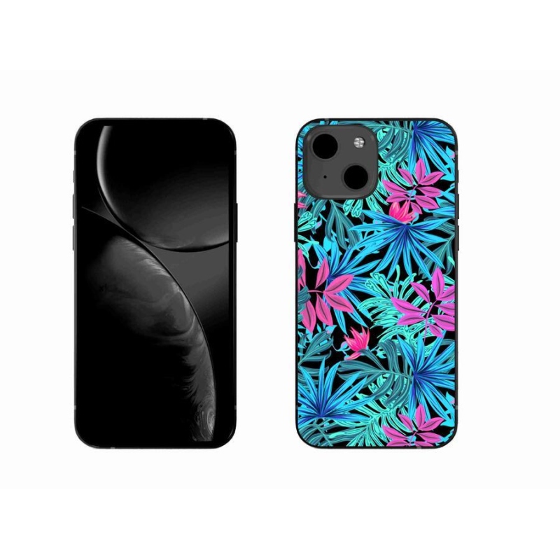 Gelový kryt mmCase na mobil iPhone 13 6.1 - květiny 3