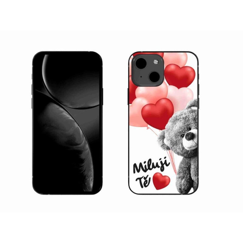 Gelový kryt mmCase na mobil iPhone 13 6.1 - miluji Tě