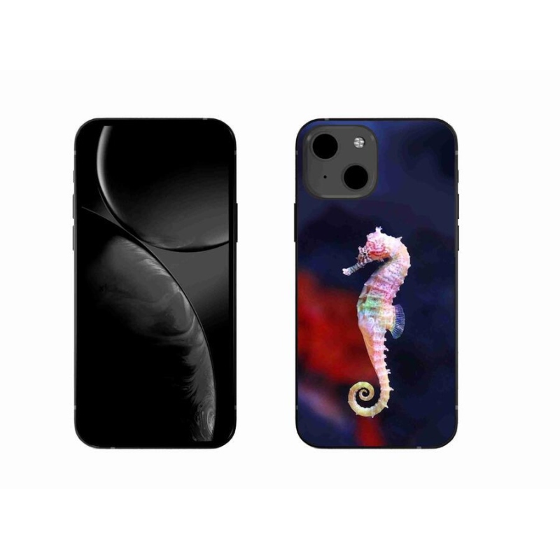 Gelový kryt mmCase na mobil iPhone 13 6.1 - mořský koník