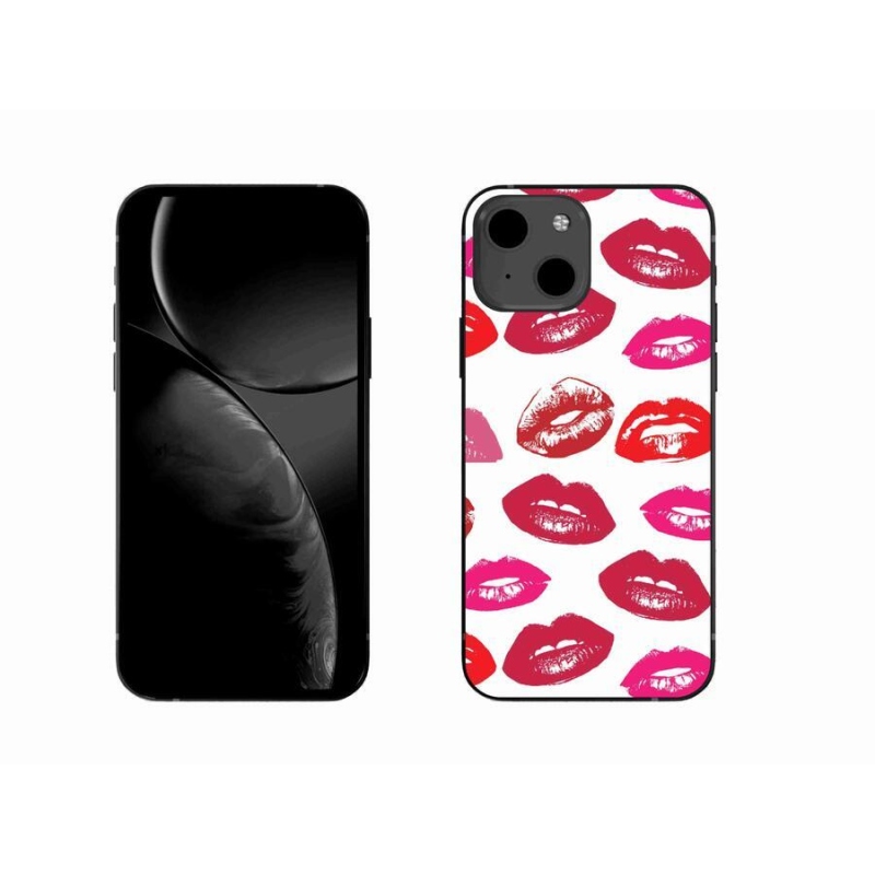 Gelový kryt mmCase na mobil iPhone 13 6.1 - rty