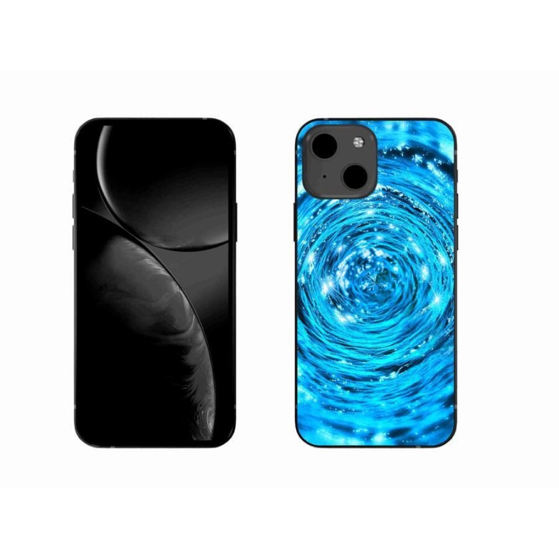Gelový kryt mmCase na mobil iPhone 13 6.1 - vodní vír