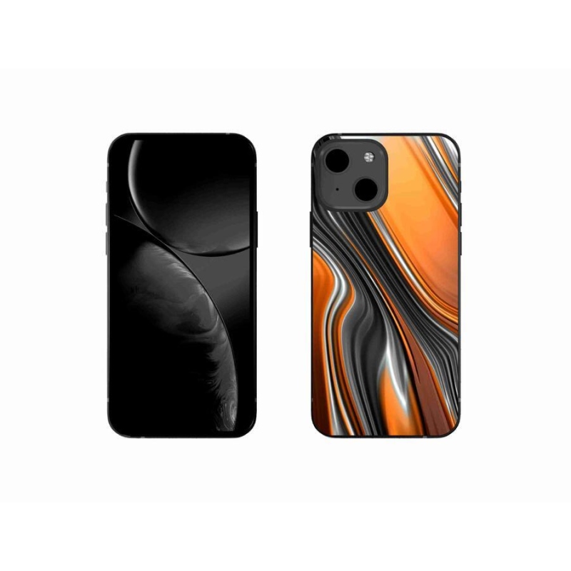 Gelový kryt mmCase na mobil iPhone 13 mini 5.4 - abstrakt 3