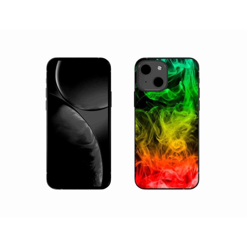 Gelový kryt mmCase na mobil iPhone 13 mini 5.4 - abstraktní vzor 7