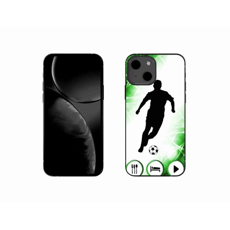 Gelový kryt mmCase na mobil iPhone 13 mini 5.4 - fotbalista