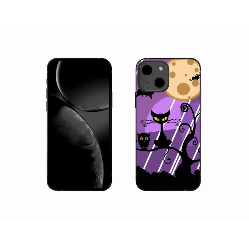 Gelový kryt mmCase na mobil iPhone 13 mini 5.4 - halloween