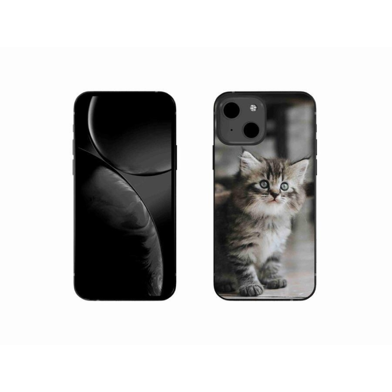 Gelový kryt mmCase na mobil iPhone 13 mini 5.4 - koťátko