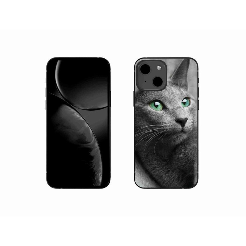 Gelový kryt mmCase na mobil iPhone 13 mini 5.4 - kočka 2
