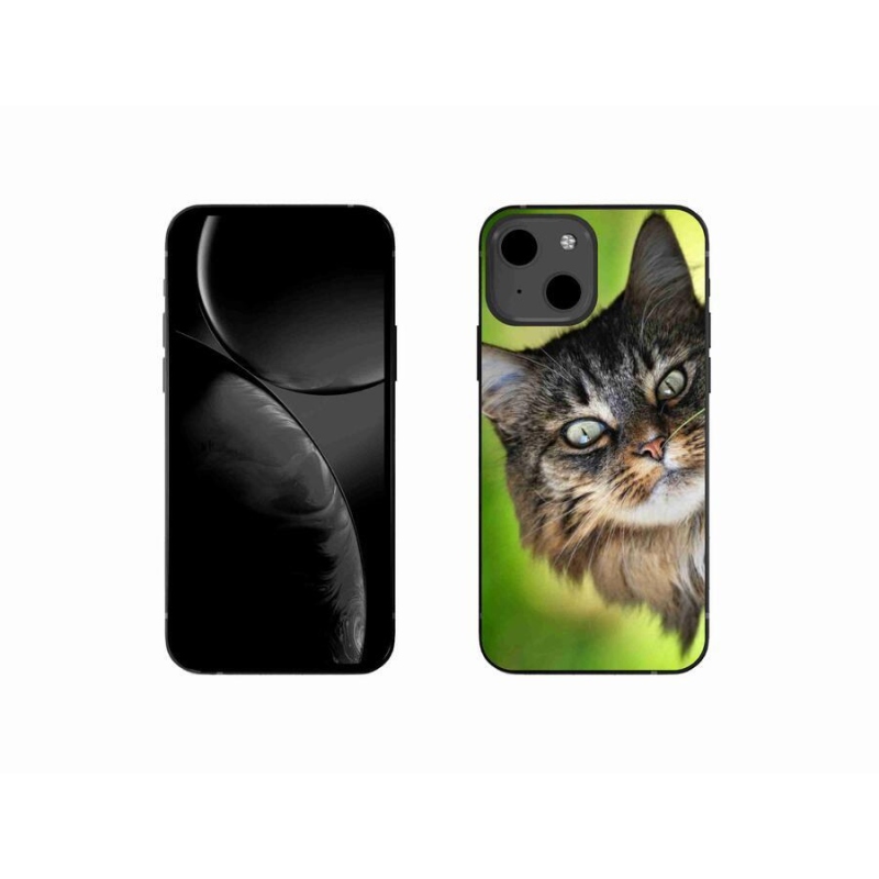 Gelový kryt mmCase na mobil iPhone 13 mini 5.4 - kočka 3
