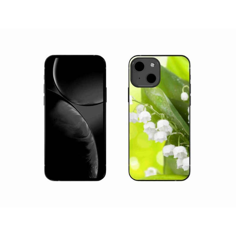 Gelový kryt mmCase na mobil iPhone 13 mini 5.4 - konvalinka