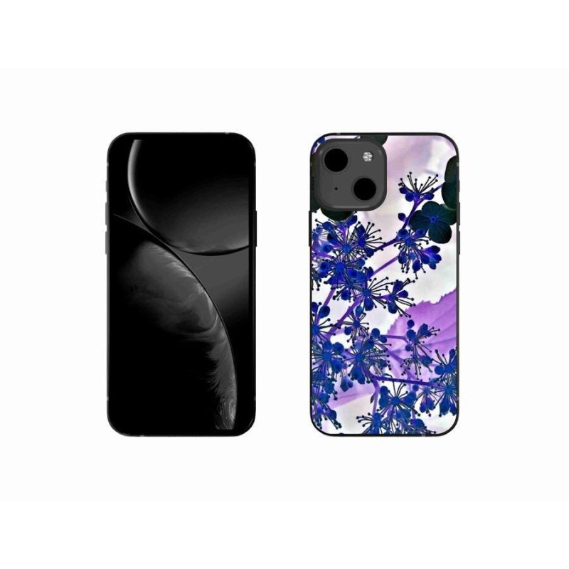 Gelový kryt mmCase na mobil iPhone 13 mini 5.4 - květ hortenzie