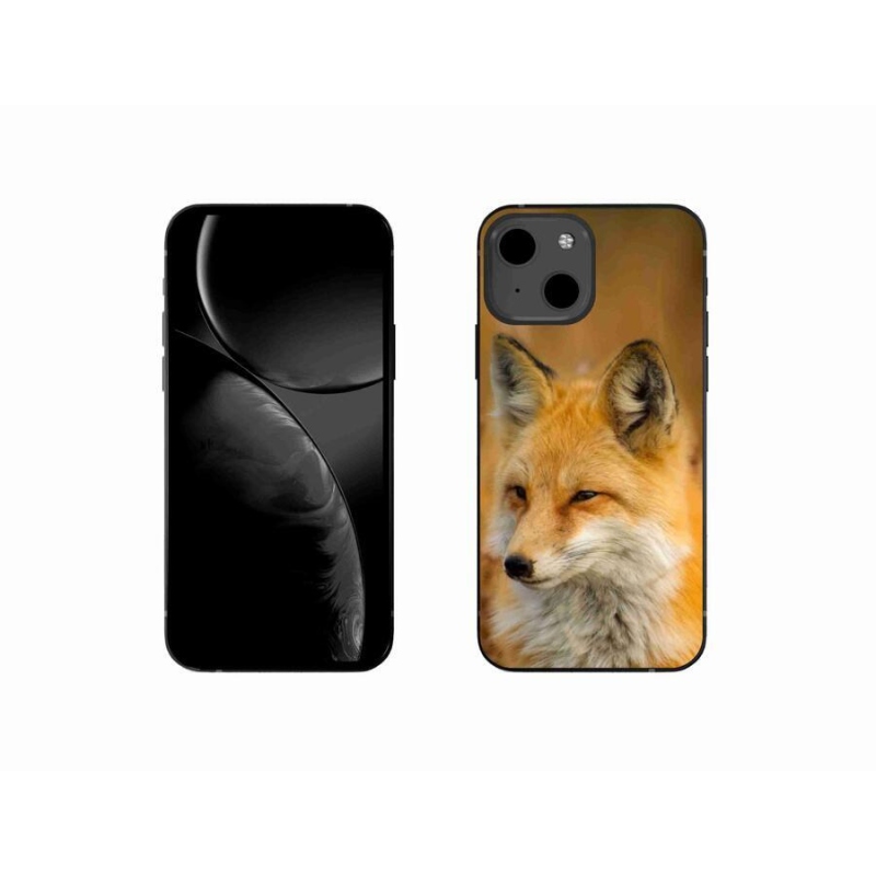 Gelový kryt mmCase na mobil iPhone 13 mini 5.4 - liška