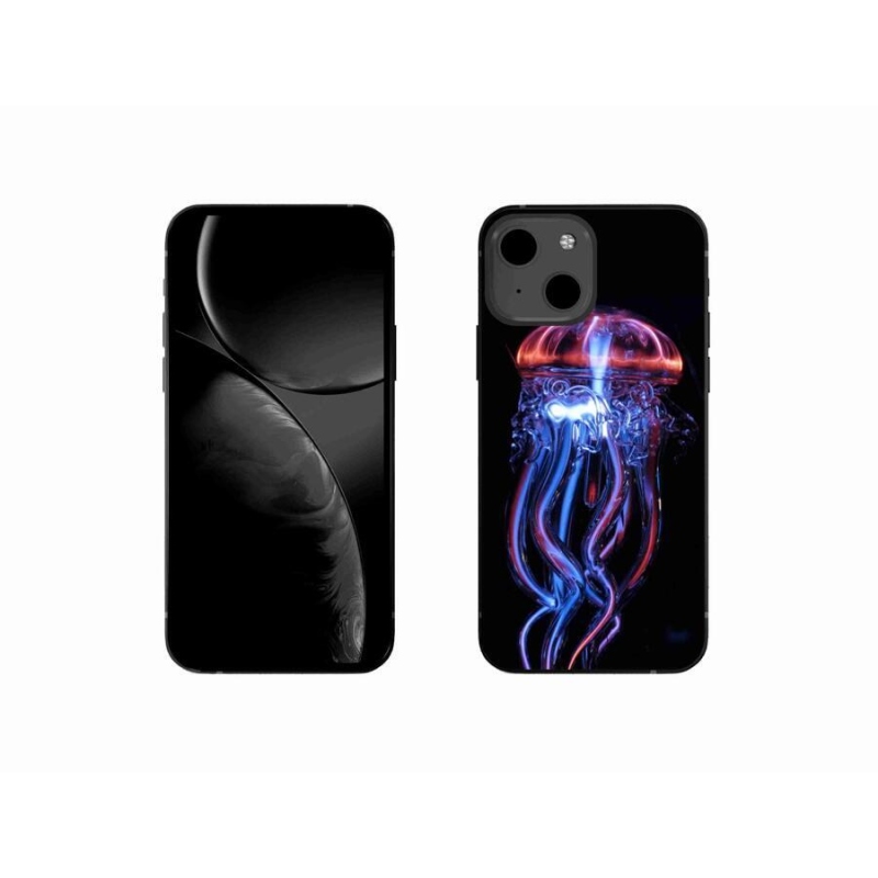 Gelový kryt mmCase na mobil iPhone 13 mini 5.4 - medúza