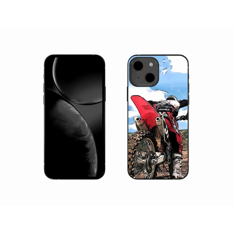 Gelový kryt mmCase na mobil iPhone 13 mini 5.4 - moto