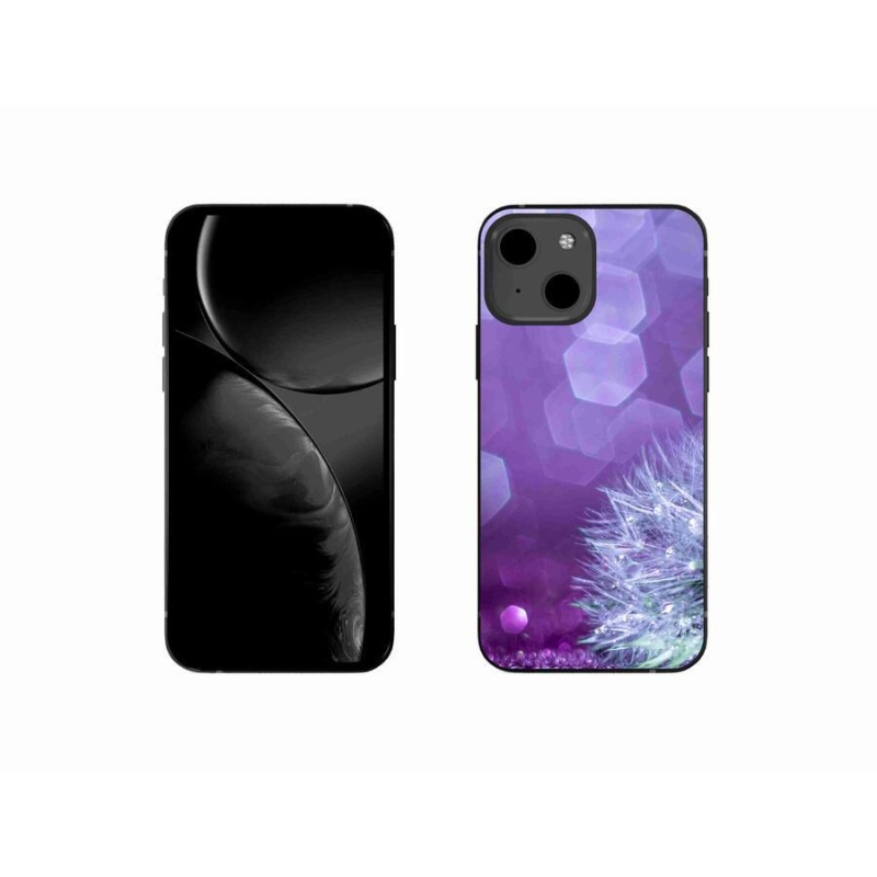 Gelový kryt mmCase na mobil iPhone 13 mini 5.4 - odkvetlá pampeliška 2