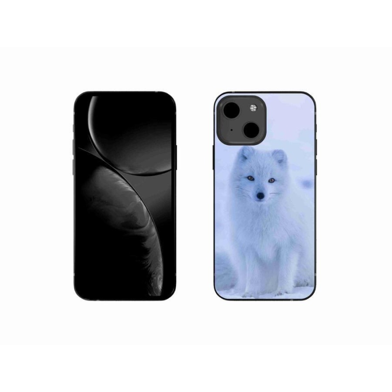 Gelový kryt mmCase na mobil iPhone 13 mini 5.4 - polární liška