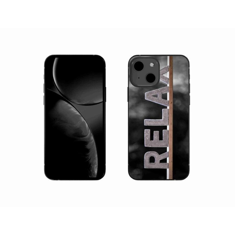 Gelový kryt mmCase na mobil iPhone 13 mini 5.4 - relax 1