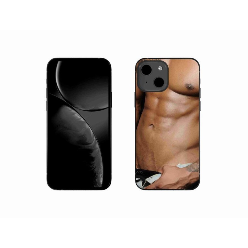 Gelový kryt mmCase na mobil iPhone 13 mini 5.4 - sexy muž