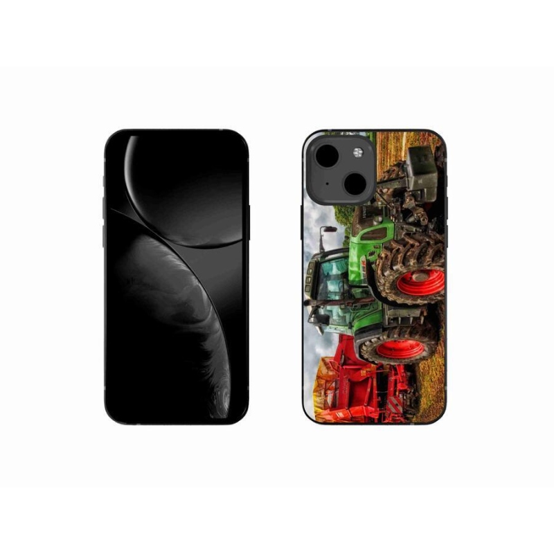 Gelový kryt mmCase na mobil iPhone 13 mini 5.4 - traktor 4