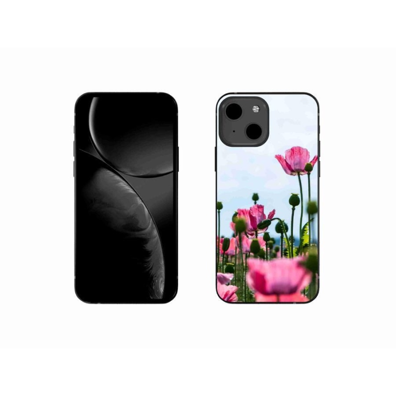 Gelový kryt mmCase na mobil iPhone 13 mini 5.4 - vlčí mák