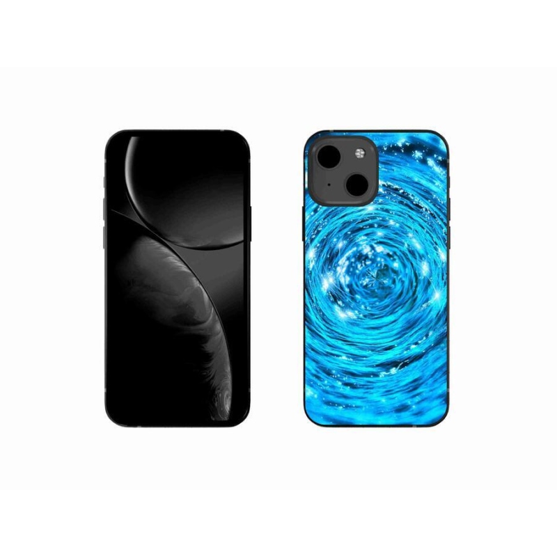 Gelový kryt mmCase na mobil iPhone 13 mini 5.4 - vodní vír