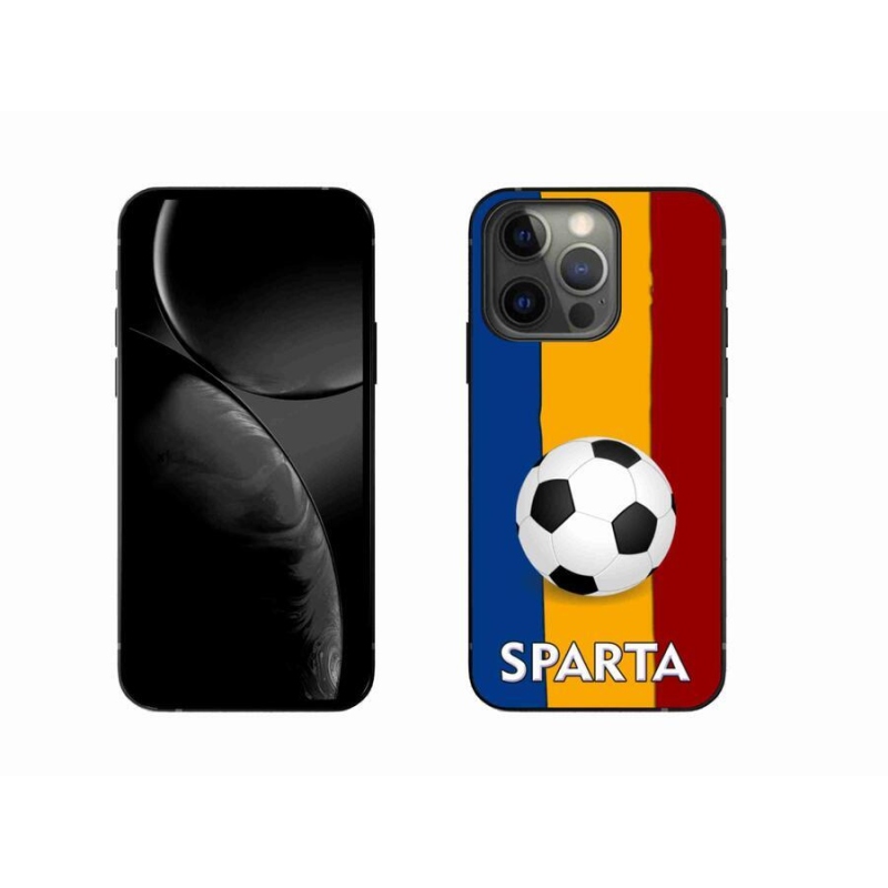 Gelový kryt mmCase na mobil iPhone 13 Pro 6.1 - fotbal 1