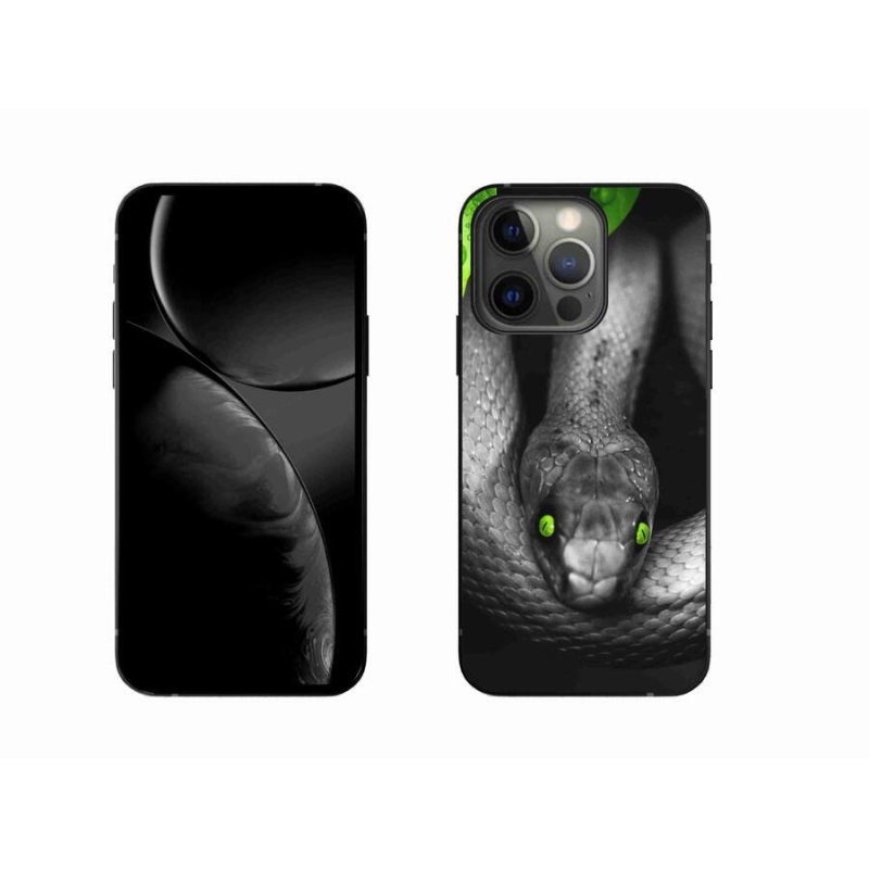 Gelový kryt mmCase na mobil iPhone 13 Pro 6.1 - had
