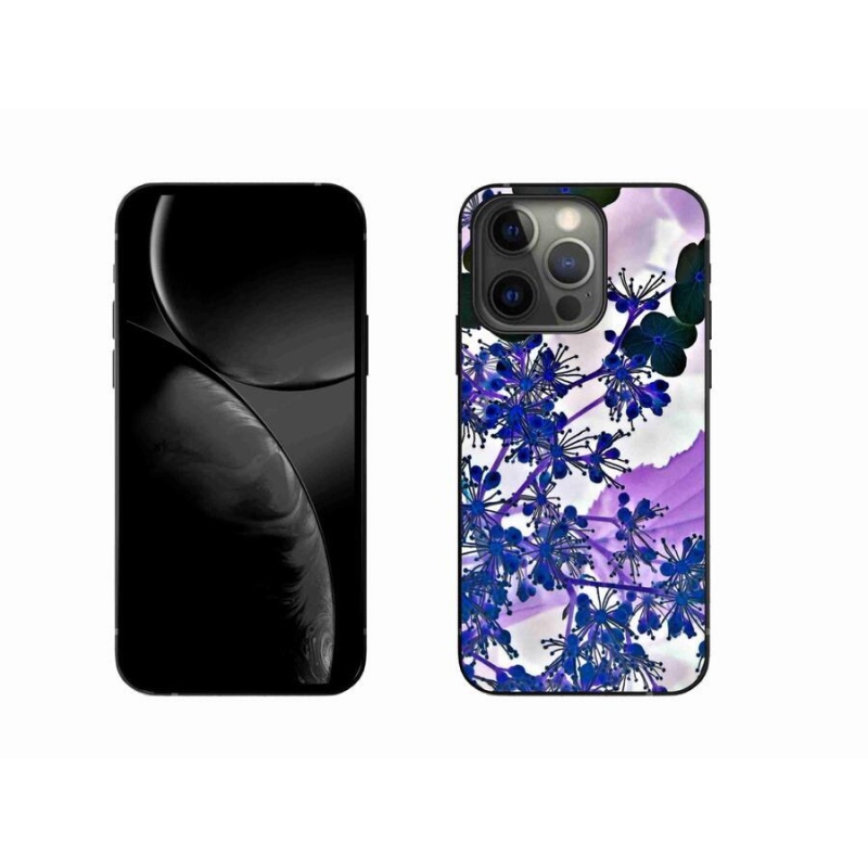 Gelový kryt mmCase na mobil iPhone 13 Pro 6.1 - květ hortenzie