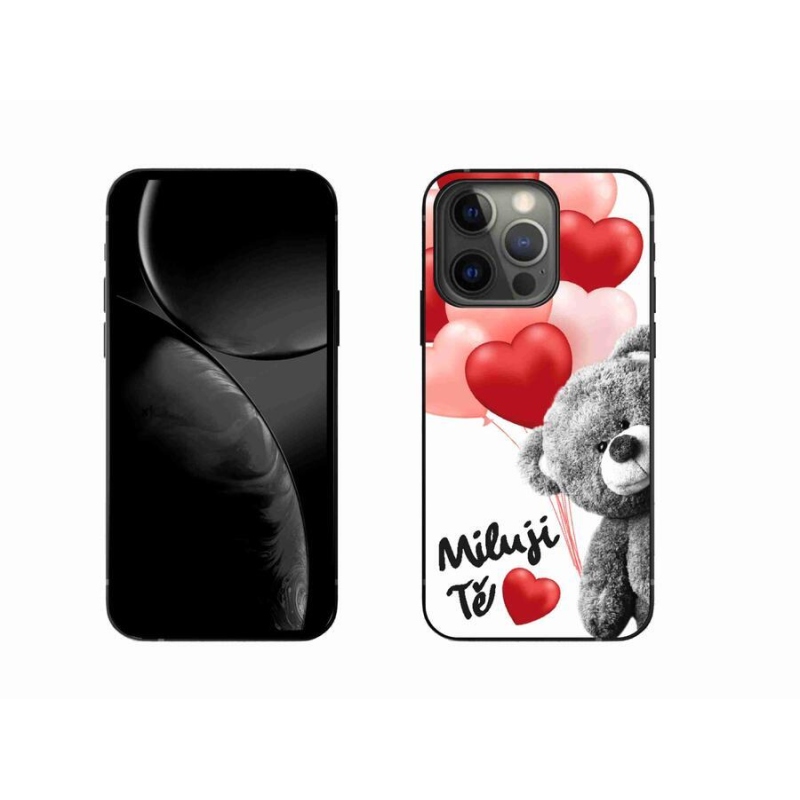 Gelový kryt mmCase na mobil iPhone 13 Pro 6.1 - miluji Tě