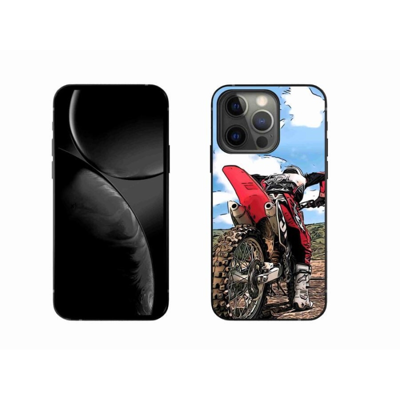 Gelový kryt mmCase na mobil iPhone 13 Pro 6.1 - moto