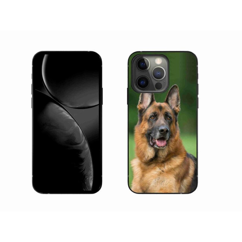 Gelový kryt mmCase na mobil iPhone 13 Pro 6.1 - německý ovčák