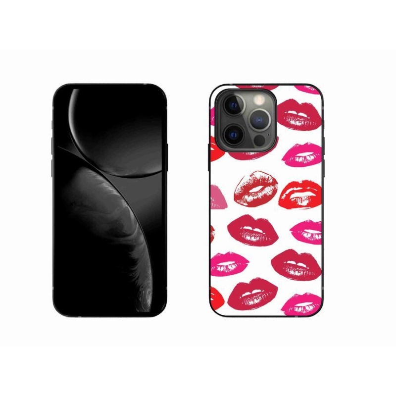 Gelový kryt mmCase na mobil iPhone 13 Pro 6.1 - rty