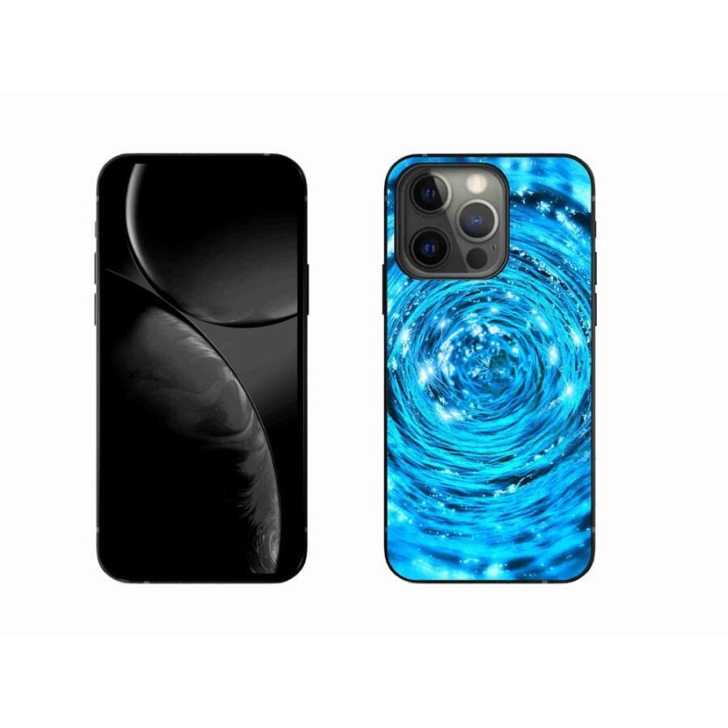 Gelový kryt mmCase na mobil iPhone 13 Pro 6.1 - vodní vír
