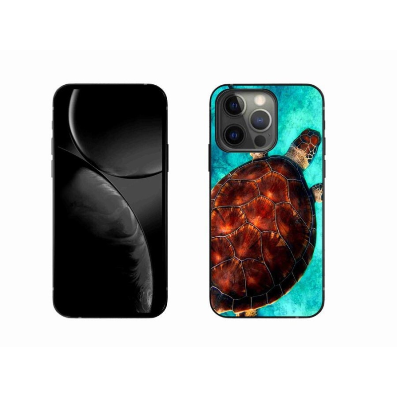 Gelový kryt mmCase na mobil iPhone 13 Pro 6.1 - želva