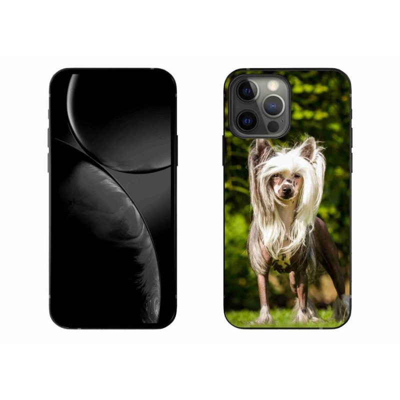 Gelový kryt mmCase na mobil iPhone 13 Pro Max 6.7 - čínský chocholatý pes