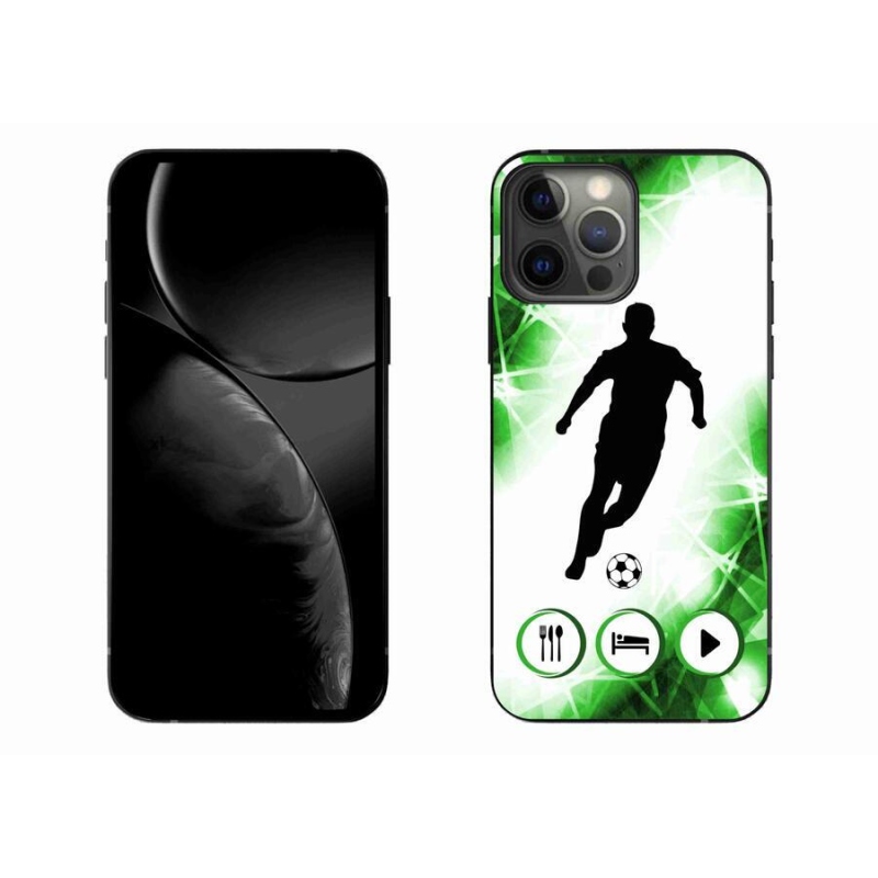 Gelový kryt mmCase na mobil iPhone 13 Pro Max 6.7 - fotbalista