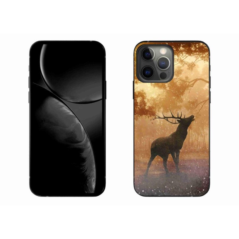 Gelový kryt mmCase na mobil iPhone 13 Pro Max 6.7 - jelen v říji