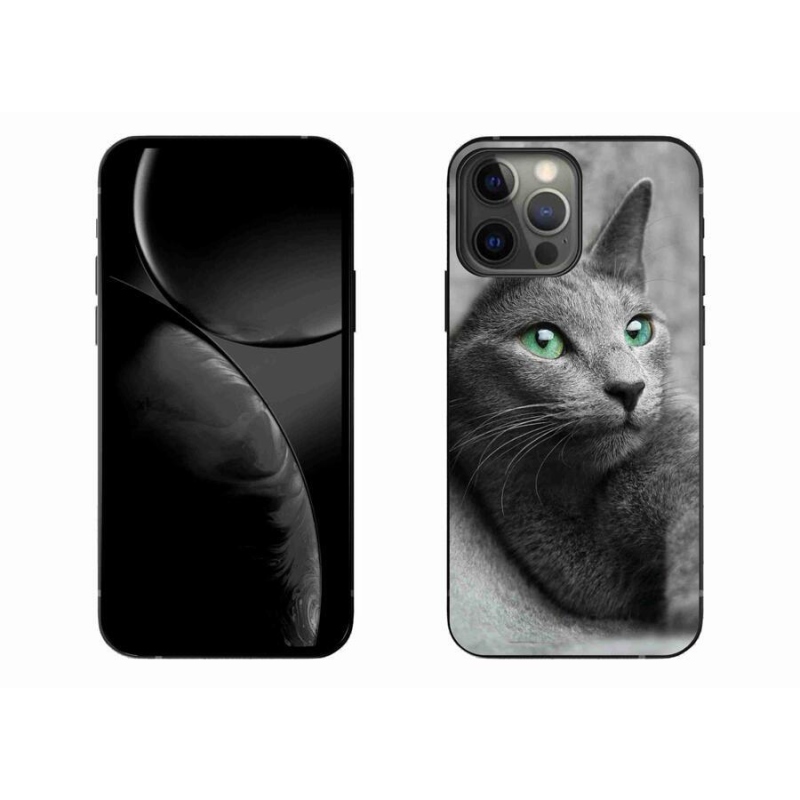 Gelový kryt mmCase na mobil iPhone 13 Pro Max 6.7 - kočka 2
