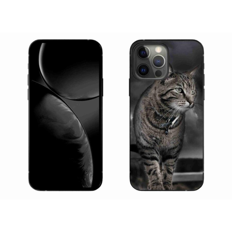 Gelový kryt mmCase na mobil iPhone 13 Pro Max 6.7 - kočka