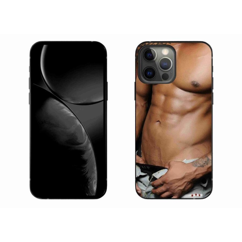 Gelový kryt mmCase na mobil iPhone 13 Pro Max 6.7 - sexy muž