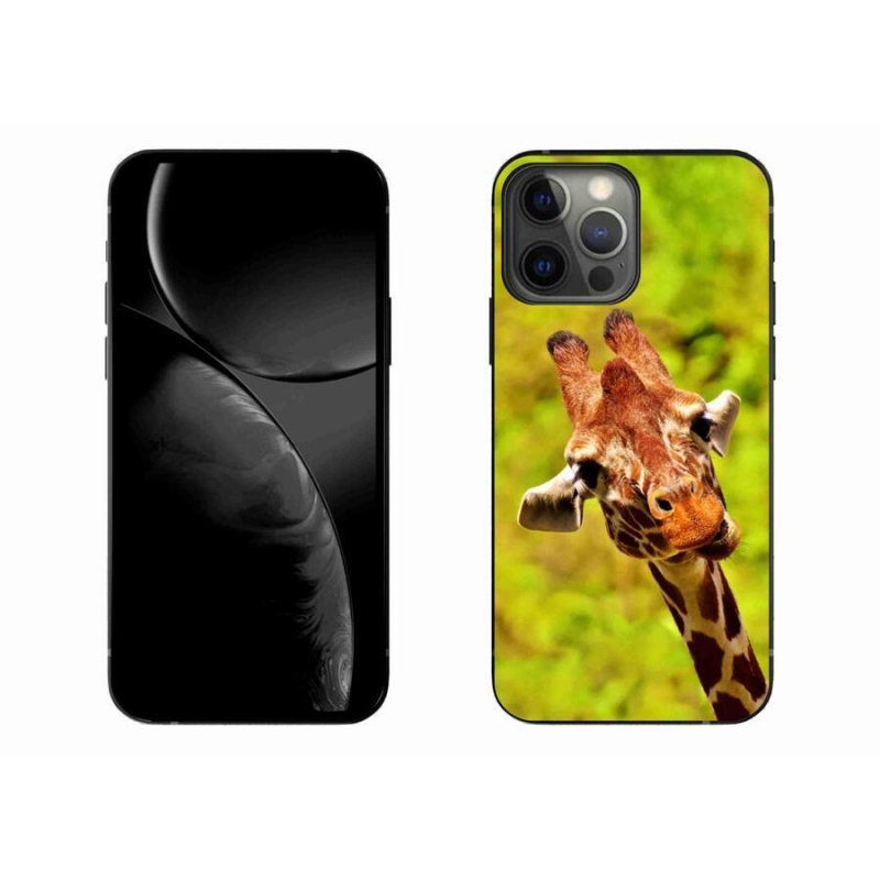 Gelový kryt mmCase na mobil iPhone 13 Pro Max 6.7 - žirafa