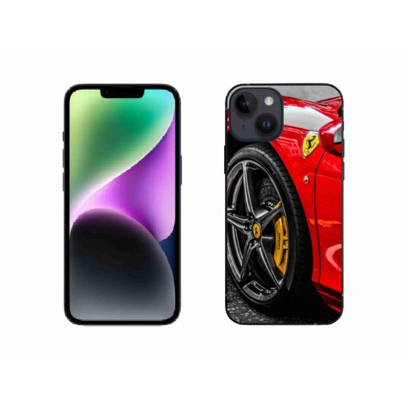 Gelový kryt mmCase na mobil iPhone 14 - auto 1