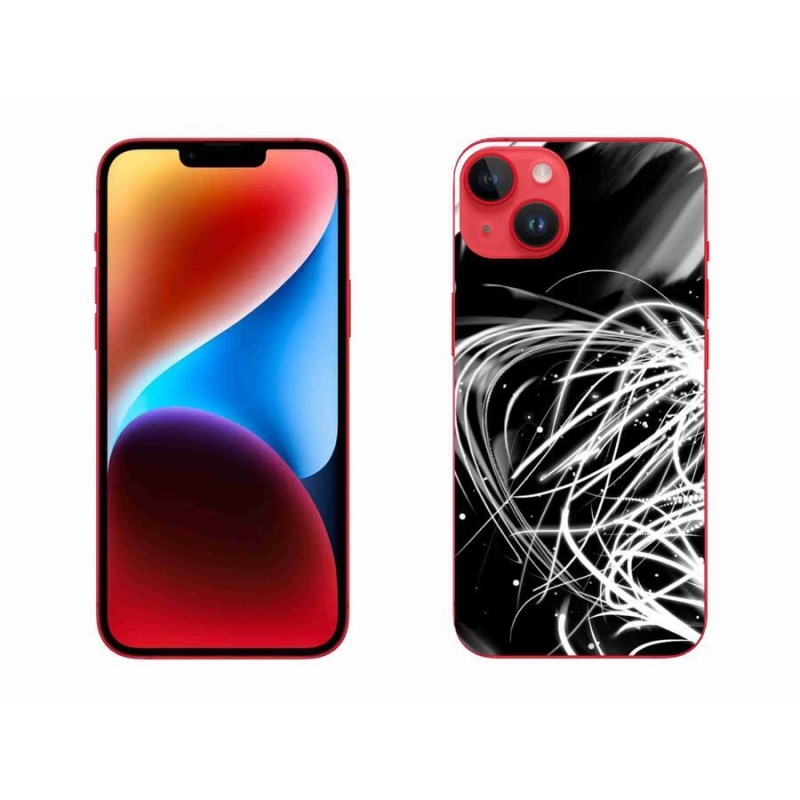 Gelový kryt mmCase na mobil iPhone 14 Plus - abstrakt 2